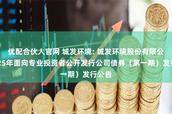优配合伙人官网 城发环境: 城发环境股份有限公司2025年面向专业投资者公开发行公司债券（第一期）发行公告